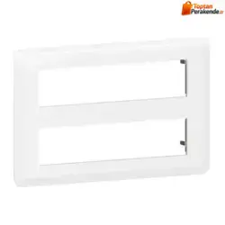 Legrand-Sistem-Armada-Beyaz-Cerceve-2X8-Modul.webp Legrand Sistem Armada Beyaz Çerçeve 2X8 Modül